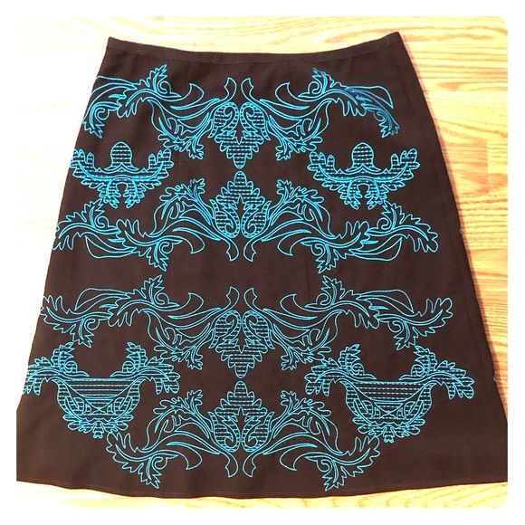 Etcetera Dresses & Skirts - 2/$20 Etcetera embroidered skirt